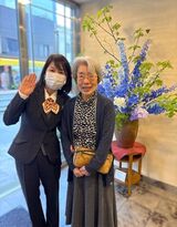 フロントのお花
