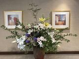 フロントのお花
