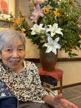 フロントのお花