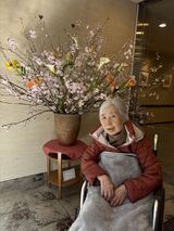 フロントのお花