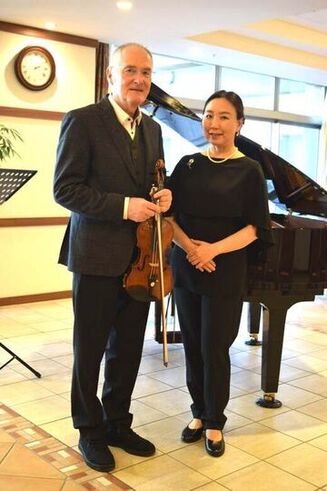 ヴァイオリンとピアノの調べに寄せて