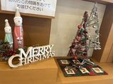 クリスマスカラーに染まる...