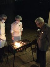 今年も焼かせていただきました