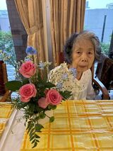 お花に癒される