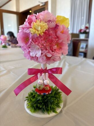 プログラム「ひな祭り飾りを作ろう」