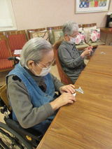 グッドタイムクラブのご様子～折り紙倶楽部～