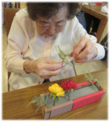 グッドタイムクラブのご様子～フラワーアレンジメント～