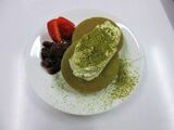 特別デザートメニュー～抹茶パンケーキ～