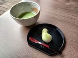 抹茶で一服