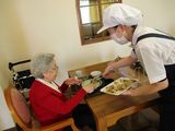 実演！お好み焼き