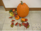 ハロウィンの設え