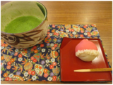 「抹茶の集い香里庵」クリスマスバージョン
