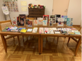 ミニ図書館の本を入れ替えました。