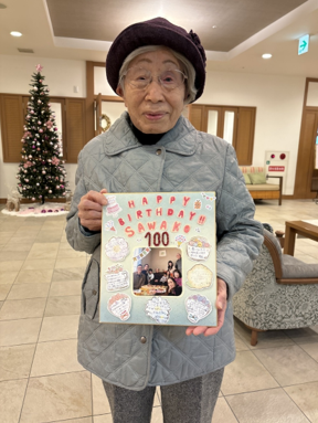 100歳お祝いのメッセージ