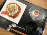逸品メニュー『大阪風お好み焼き』