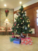 クリスマスの設え