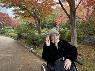 秋色の大仙公園紅葉散策