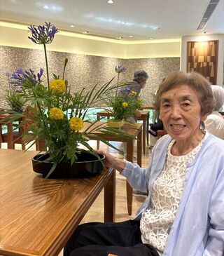 お花で涼を♪生花倶楽部