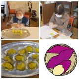 秋の味覚のクッキング