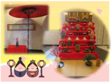 館内の衣替え　おひな祭り
