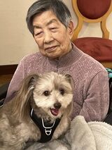 癒やしのひととき、ドッグセラピー♪