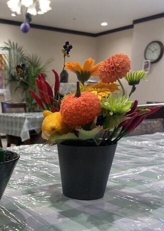 フラワーアレンジメント～ハロウィーン～