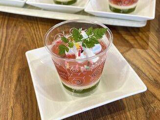 夏イベントサロン～スイカのゼリー～