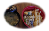 デリバリーランチ　天丼