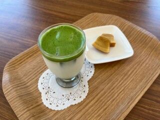 ひんやり抹茶ミルク
