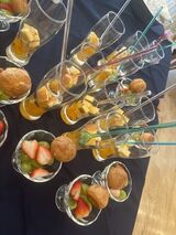 贅沢パフェ作り