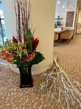 ＊装花（クリスマスカラー）＊
