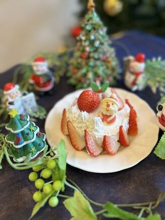 クッキングスタジオ～クリスマスケーキをつくりました～