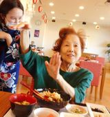 納涼会(ご昼食風景)