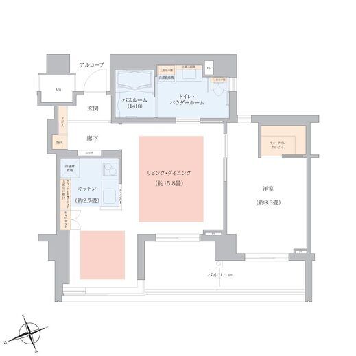 PTA芝浦IL722号室間取り図_掃除.jpg